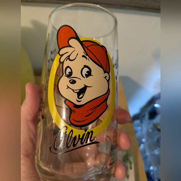 Alvin and the Chipmunks Glass Gift For Animal Lovers Chipmunk Lover Teenage - Picture 2 of 7